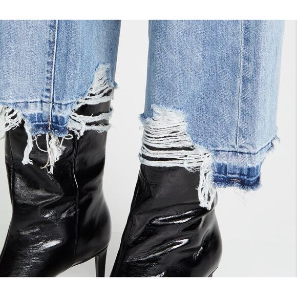 DL 1961 Women's Jeans Hepburn High Rise Wide Leg Size 28 NWT - Picture 4 of 6